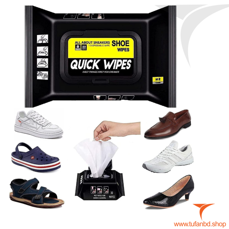 SHOE CLEANING WIPES (80 PCS) - Image 4
